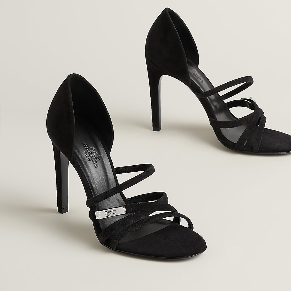 Lipstick 105 sandal - Black | Hermès USA